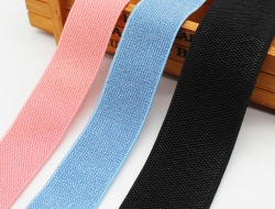 Elastic waistband webbing for clothing