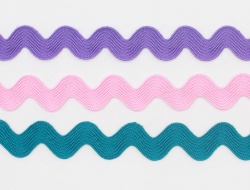 Bulk wholesale zig zag ribbon for dresses